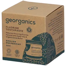 georganics Bio-Fluorid-Zahnpasta Englische Pfefferminze 60 ml