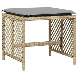 vidaXL Gartenmöbel-Set 9-tlg. Beige