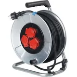 as - Schwabe as-Schwabe 10316 Kabeltrommel 50.00m Schwarz Schutzkontakt-Stecker