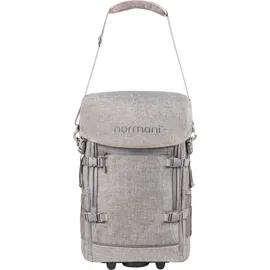 Normani Rucksack mit Trolleyfuktion und Hüftgurt | Beige