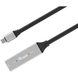Equip Kabel USB-C3.2->C Gen1 Akt.Erweit.St/Bu 15.00m schwarz