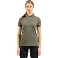 Odlo Ascent Natural Kurzarm-poloshirt - Vetiver - L