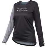 O'Neal Oneal Element Fr Hybrid Damen Fahrrad Jersey, schwarz-grau, Größe XL