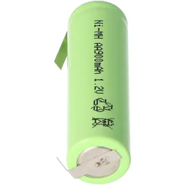 AccuCell NiMH Akku Flat Top Mignon AA 900 mAh 1 St.