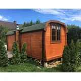 Naturholzsauna Massivholzsauna Gartensauna Fasssauna Außensauna