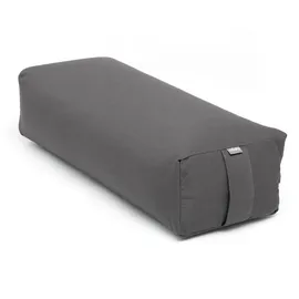 Bodhi Salamba (rechteckig) Yoga-Bolster ECO, Kapok Anthrazit grau No Size