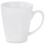 Konische Keramiktasse LATTE 12oz Sublimation unbedruckt Fototasse Tasse, Becher PREMIUM-QUALITÄT 12 Stück