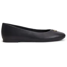 Tommy Hilfiger Ballerina TH Monogram Plaque schwarz 40