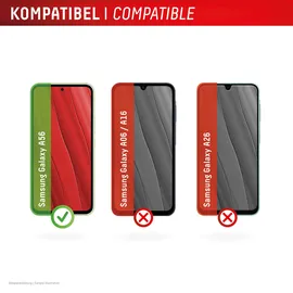 Displex Premium Panzerglas (Full Cover, 10H) für Samsung Galaxy A56