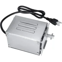 Fitags - Auger Grillmotor Rotierender Grillmotor aus Edelstahl(US Plug 220V)