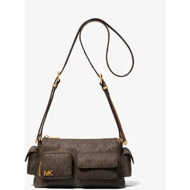 Michael Kors Dakota Small Umhängetasche Kunstleder Brown