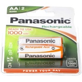 Panasonic Recharge Accu Power P6P DECT Akku NiMH Mignon 1,2V 1000mAh