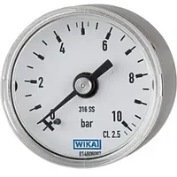 Riegler Manometer Ø40 mm, G 1/8 rückseitig, Messbereich 0