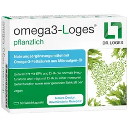 Omega3-Loges Kapseln pflanzlich