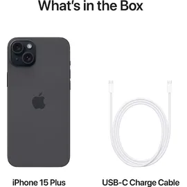 Apple iPhone 15 Plus 128 GB Schwarz