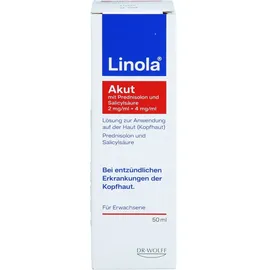 Dr. Wolff Linola Akut M.predn.+salicyls.2+4 Mg/ml Lösung kopfh.
