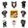 skibidi toilet Minifiguren 6 cm (24er Set)