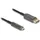 DeLock Aktives Optisches Kabel USB-C zu DisplayPort 8K 60 Hz 20 m Schwarz