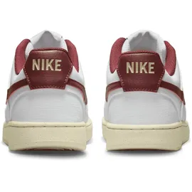 Nike Court Vision Low Next Nature Damen White/Muslin/Metallic Gold Star/Team Red 38,5