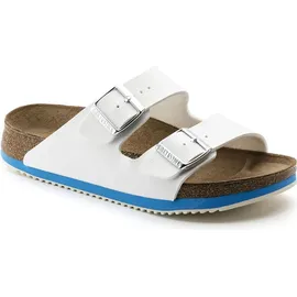Birkenstock Arizona Super Grip Birko-Flor schmal Weiß 46
