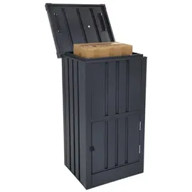 Floraworld Paketbox B63 x H55 x T109 cm anthrazit