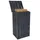 Floraworld Paketbox B63 x H55 x T109 cm anthrazit