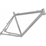 Trekkingrahmen aus Aluminium 6061 Roh mit wechselbaren Ausfallenden, 51 cm Höhe