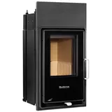 Buderus Logaflame HLS216 Holzbrand-Heizeinsatz 8 kW Rostfeuerung Türanschlag rechts