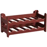 ARTECSIS Weinregal 12 Flaschen Braun