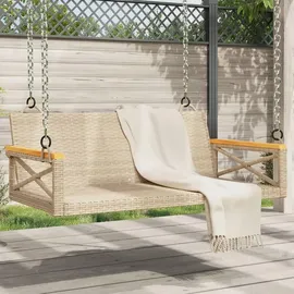vidaXL Hängebank 109 x 62 x 40 cm Beige