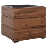 Vivanno Block 44 x 44 x 41 cm Haselnussbraun