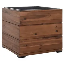 Vivanno Block 44 x 44 x 41 cm Haselnussbraun