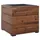 Vivanno Block 44 x 44 x 41 cm Haselnussbraun