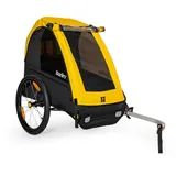 BURLEY Bee Kinderanhänger schwarz/gelb