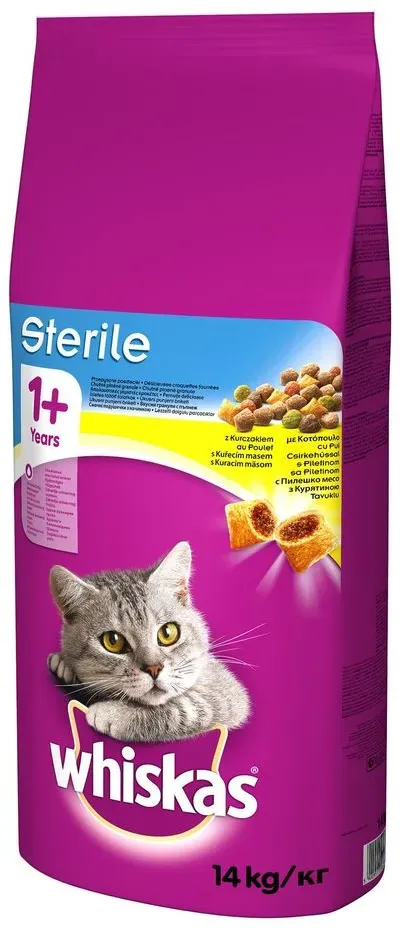 WHISKAS Adult Sterile 14kg