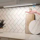 LED-Unterschrankleuchte für die Küche mit Sensor, 60 cm, 2-in-1, über usb wiederaufladbar und mit 5 v Gleichstrom betrieben, Schrankleuchte,