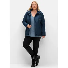 sheego Funktionsjacke dunkelblau L