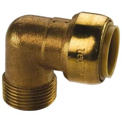 Kupfer Steckfitting Tectite Übergangswinkel Außengewinde 90° 22 mm - 3/4