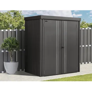 Floraworld Premium Geräteschrank mit Flachdach 153 x 185 x 98 cm