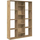 vidaXL Bücherregal 100 x 24 x 140 cm Braun