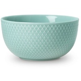 Lyngby Porcelæn Schale Ø13 cm Rhombe Color Mix & Match aus Porzellan, Aqua-Farbe 1 Stück(e)