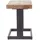 MCW Sitzhocker A15 Tanne 36 x 48 x 32 cm Braun/Schwarz