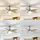 LINDBY Klasika 106 cm Deckenventilator Weiß