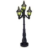 Lemax Old English Street Lamp beleuchtet grün