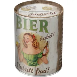 Spardose Trinkgeld-Bierkasse