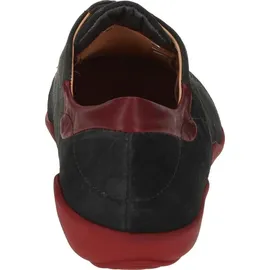 THINK! Think Stone Herren chromfrei gegerbte nachhaltige Halbschuhe, SCHWARZ/Kombi 0020, 43 EU