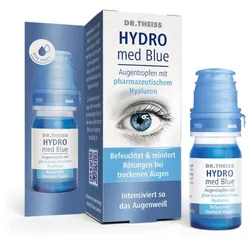 DR. THEISS HYDRO med Blue 10 ml Augentropfen
