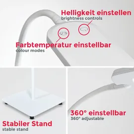 B.K.Licht 8W 600lm Weiß