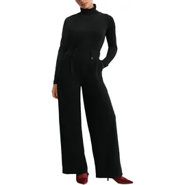 QS Langarmshirt mit Rollkragen - schwarz - S