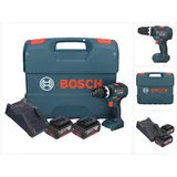 Bosch GSB 18V-55 inkl. 2 x 4,0 Ah + Koffer
